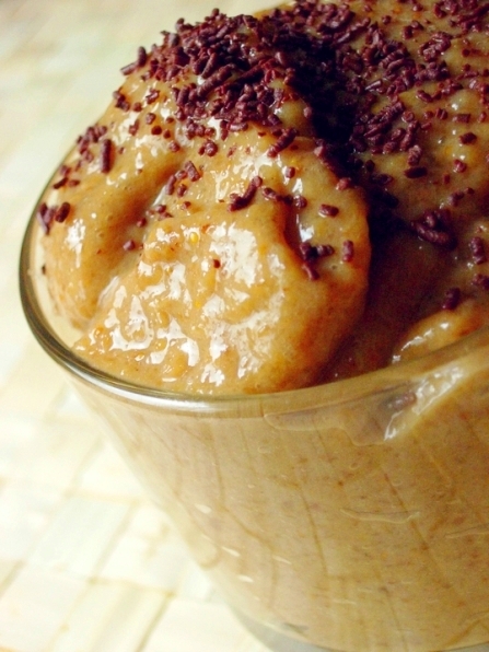 mousse de higos secos